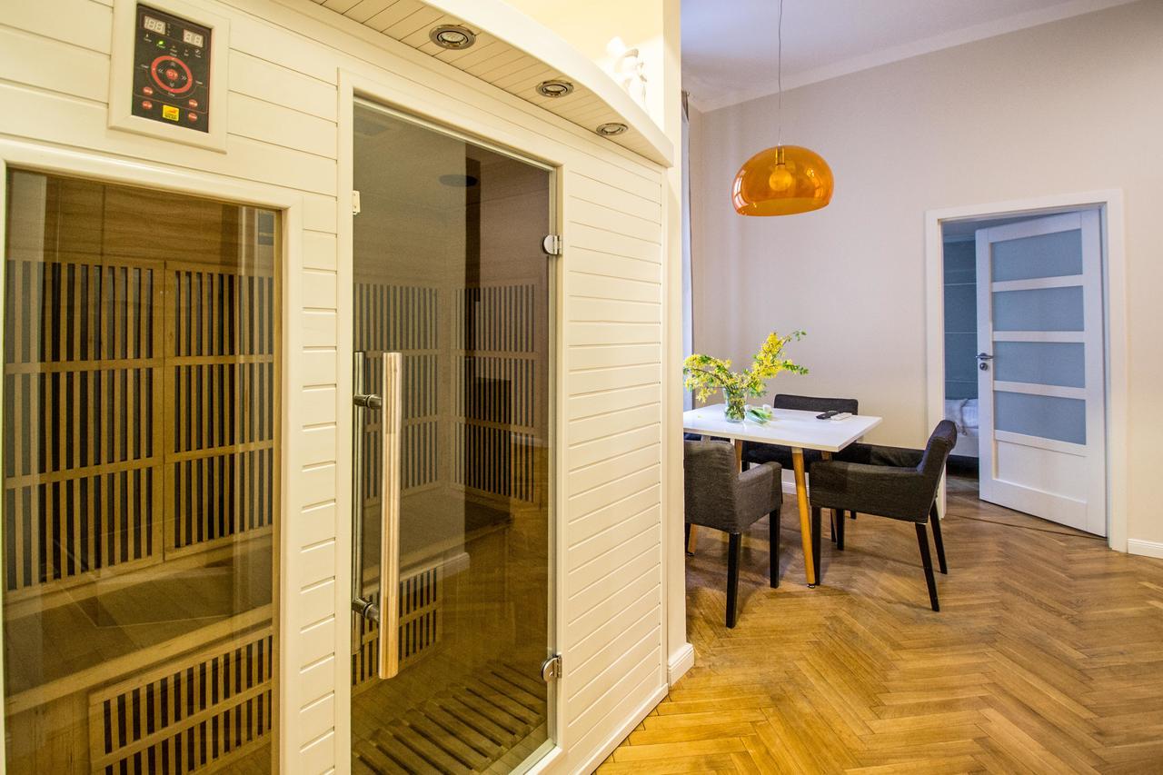 Sauna Apartment By Ruterra Praga Exterior foto